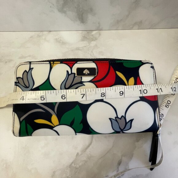 Kate Spade Dawn Breezy Floral Large Continental Wallet - Picture 14 of 15